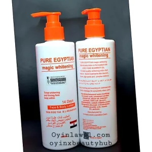 PURE EGYPTIAN MAGIC WHITENING FACE AND BODY LOTION