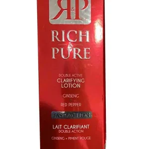 RICH & PURE DOUBLE ACTIVE CLARIFYING LOTION